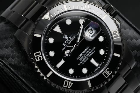 rolex submariner pvd black